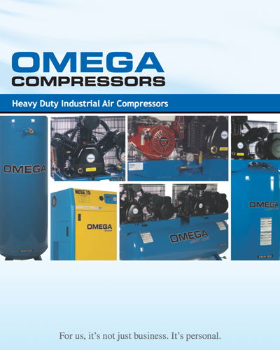 Omega Heavy duty industrial Air Compressors